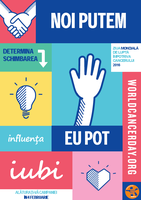 4 februarie 2016, Ziua mondială de luptă împotriva cancerului - Poster 1