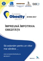 COMUNICAT DE PRESĂ - Ziua Europeană Împotriva Obezității, 20 mai 2017