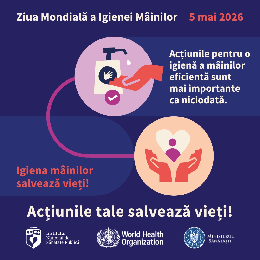 Ziua Mondială a Igienei Mâinilor, 5 mai 2026 - Card social media 2