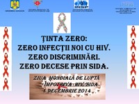 1 decembrie 2014 - Ziua Mondială HIV-SIDA