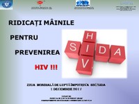 1 decembrie 2017 - Ziua Mondială HIV-SIDA