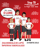 COMUNICAT DE PRESĂ - 24 martie 2012, Ziua Mondială de Luptă împotriva Tuberculozei