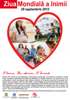 COMUNICAT DE PRESĂ - Ziua mondială a inimii, 29 septembrie 2012