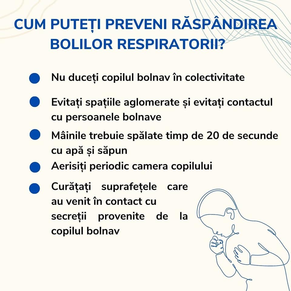 Cum puteți preveni răspândirea bolilor respiratorii?
