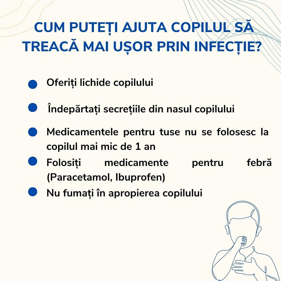 Cum puteți ajuta copilul să trecă mai ușor prin infecție?